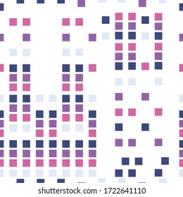 Seamless vector pattern. Background texture in geometric ornamental style.