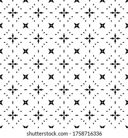 Seamless vector pattern. Background texture in geometric ornamental style.