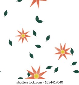 Seamless vector pattern. Background texture in geometric ornamental style.