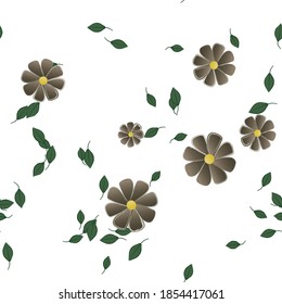 Seamless vector pattern. Background texture in geometric ornamental style.