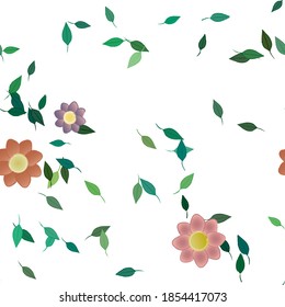 Seamless vector pattern. Background texture in geometric ornamental style.