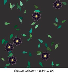 Seamless vector pattern. Background texture in geometric ornamental style.
