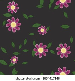 Seamless vector pattern. Background texture in geometric ornamental style.