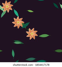 Seamless vector pattern. Background texture in geometric ornamental style.