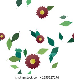 Seamless vector pattern. Background texture in geometric ornamental style.