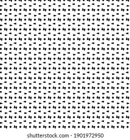 Seamless vector pattern. Background texture in geometric ornamental style.