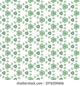Seamless vector pattern . Background texture in geometric ornamental style . Marble leaves .