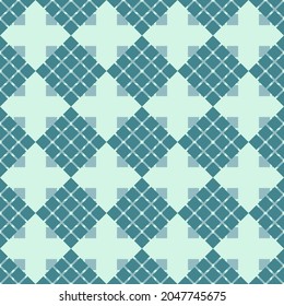 Seamless vector pattern. Background texture in geometric ornamental style.