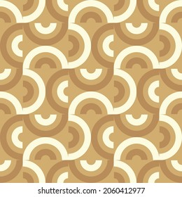 Seamless vector pattern. Background texture in geometric ornamental style. 