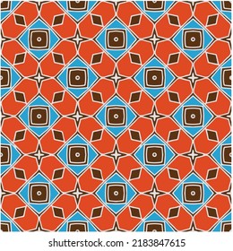 Seamless vector pattern. Background texture in geometric ornamental style.Repeat background.