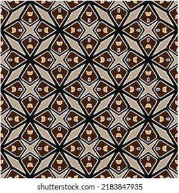 Seamless vector pattern. Background texture in geometric ornamental style.Repeat background.