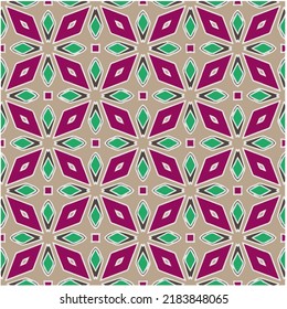Seamless vector pattern. Background texture in geometric ornamental style.Repeat background.