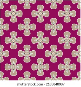 Seamless vector pattern. Background texture in geometric ornamental style.Repeat background.