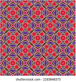 Seamless vector pattern. Background texture in geometric ornamental style.Repeat background.