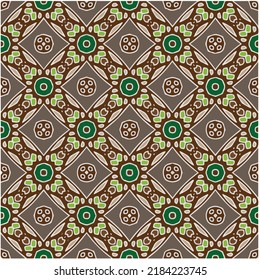 Seamless vector pattern. Background texture in geometric ornamental style.Repeat background.