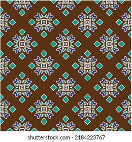 Seamless vector pattern. Background texture in geometric ornamental style.Repeat background.