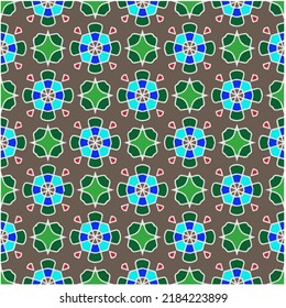 Seamless vector pattern. Background texture in geometric ornamental style.Repeat background.