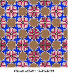 Seamless vector pattern. Background texture in geometric ornamental style.Repeat background.