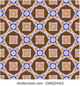 Seamless vector pattern. Background texture in geometric ornamental style.Repeat background.