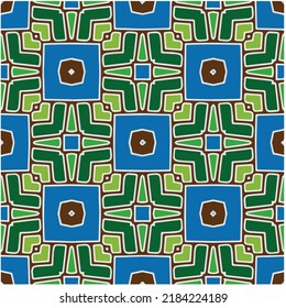 Seamless vector pattern. Background texture in geometric ornamental style.Repeat background.