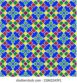 Seamless vector pattern. Background texture in geometric ornamental style.Repeat background.