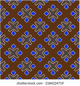 Seamless vector pattern. Background texture in geometric ornamental style.Repeat background.