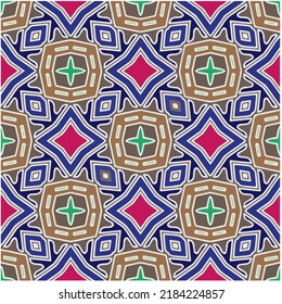 Seamless vector pattern. Background texture in geometric ornamental style.Repeat background.