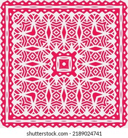 Seamless vector pattern. Background texture in geometric ornamental style.Repeat background.Color mandala.