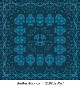 Seamless vector pattern. Background texture in geometric ornamental style.Repeat background.Color mandala.