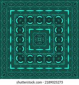 Seamless vector pattern. Background texture in geometric ornamental style.Repeat background.Color mandala.