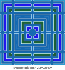 Seamless vector pattern. Background texture in geometric ornamental style.Repeat background.Color mandala.