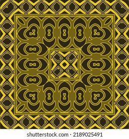 Seamless vector pattern. Background texture in geometric ornamental style.Repeat background.Color mandala.