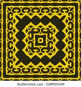 Seamless vector pattern. Background texture in geometric ornamental style.Repeat background.Color mandala.