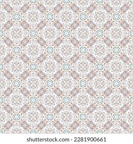 Seamless vector pattern. Background texture in geometric ornamental style.