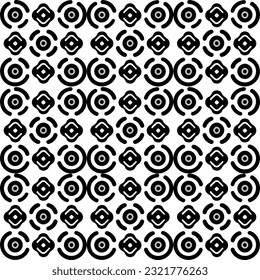 Seamless vector pattern. Background texture in geometric ornamental style.