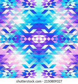 Seamless vector pattern background of a triangles.