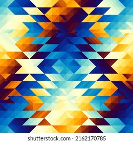 Seamless vector pattern background of a triangles.