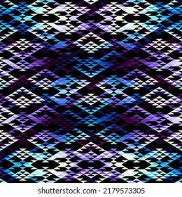 Seamless vector pattern background of a triangles.