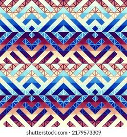 Seamless vector pattern background of a triangles.