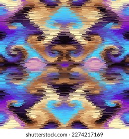 Seamless vector pattern background of a triangles.