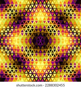 Seamless vector pattern background of a triangles.