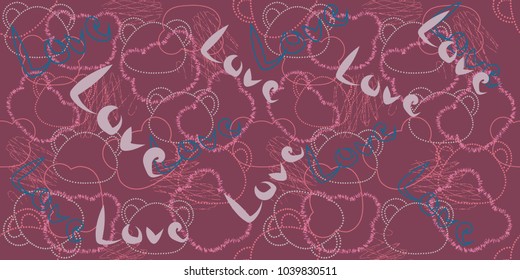 Seamless vector pattern with bears illustration. Cover templates for notepad
