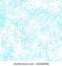 Seamless vector pattern with blue blots.