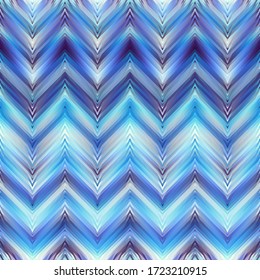 Seamless vector pattern. Blur defocused chevron pattern in low poly style.