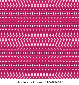 Seamless vector pattern in boho style. Monochrome ethnic ornament. Simple geometric design. Small print for textiles, paper. 