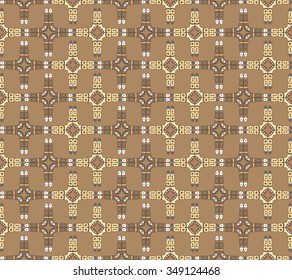 Seamless vector pattern with boomerangs can be used for graphic design, textile design or web design.