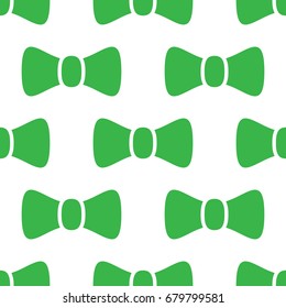 Seamless vector pattern with bows
