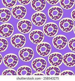 Seamless vector pattern in bright colors.