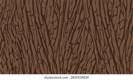 seamless vector pattern with brown wood texture background abstract bark design for graphic and nature projects
