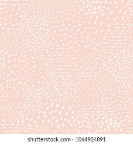 Seamless Vector Pattern With Brush Strokes